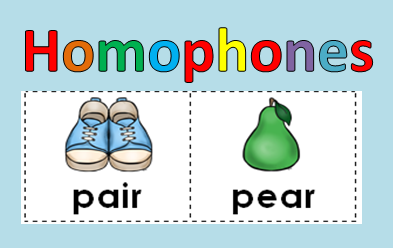 Từ đồng âm (homophones) trong tiếng Anh